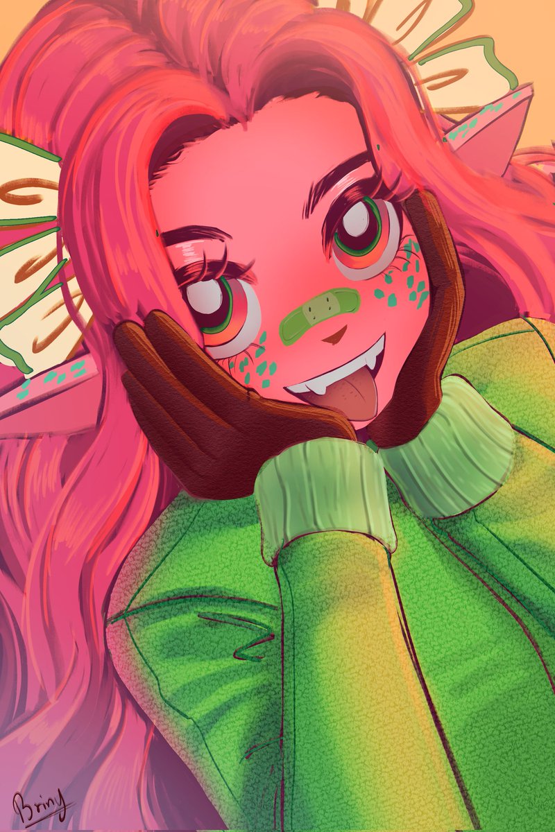 La Elfita versión Matryoshka ✨
#digitalart