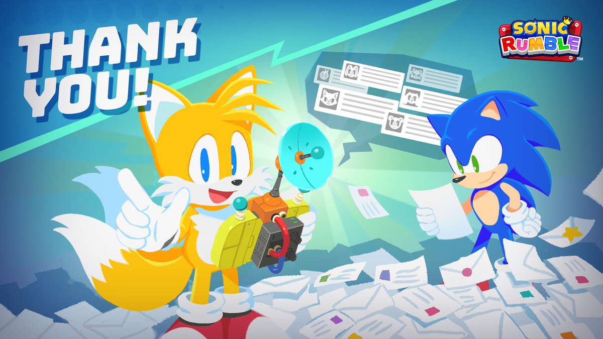 Sonic Rumble Party tweet media