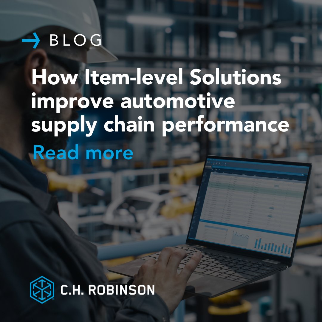 C.H. Robinson tweet media