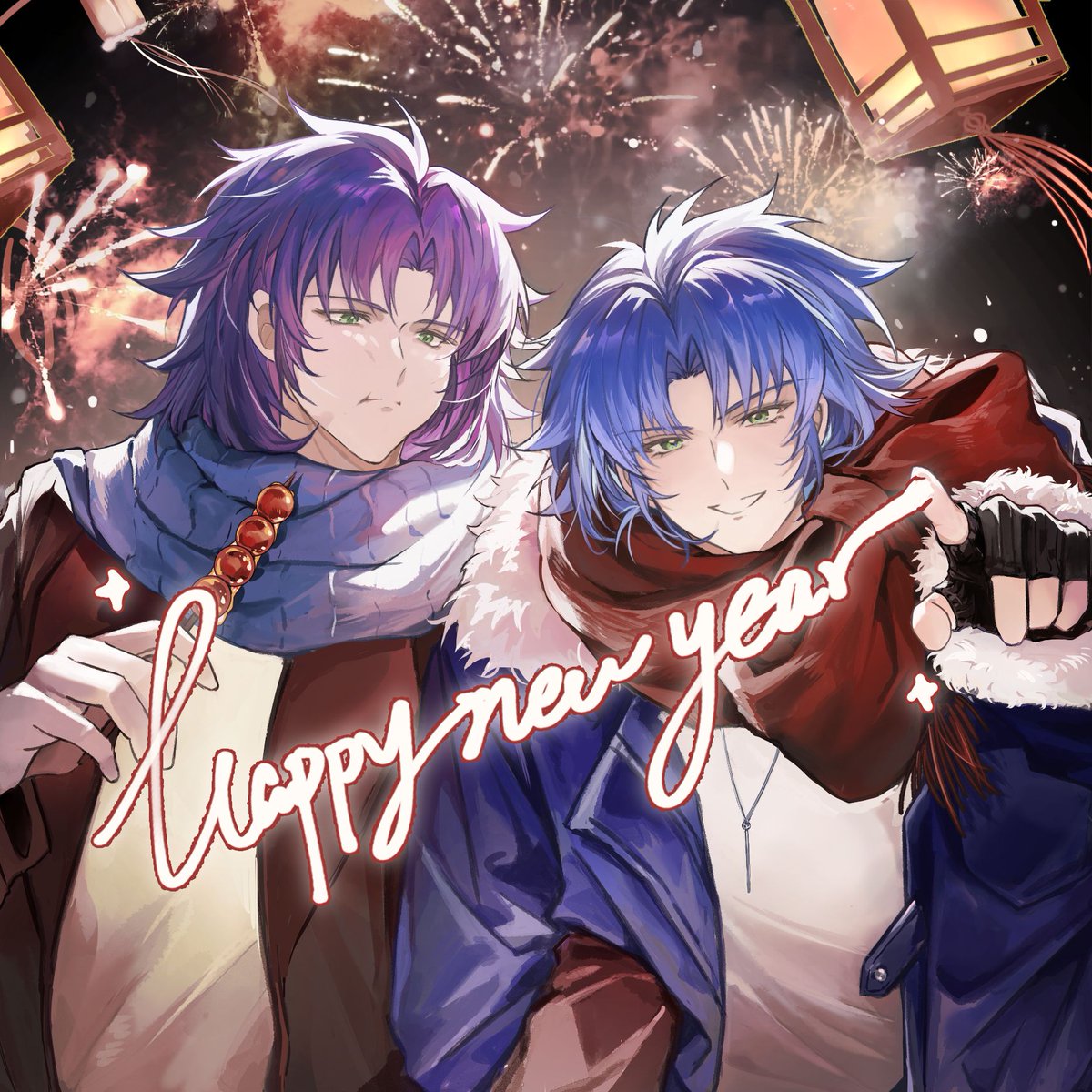 サガカノ💜💙
Happy Chinese new Year！！🎉🎉🎉