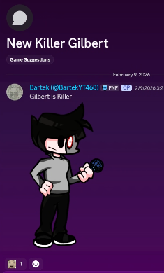 Springontw's tweet image. New killer gilbert