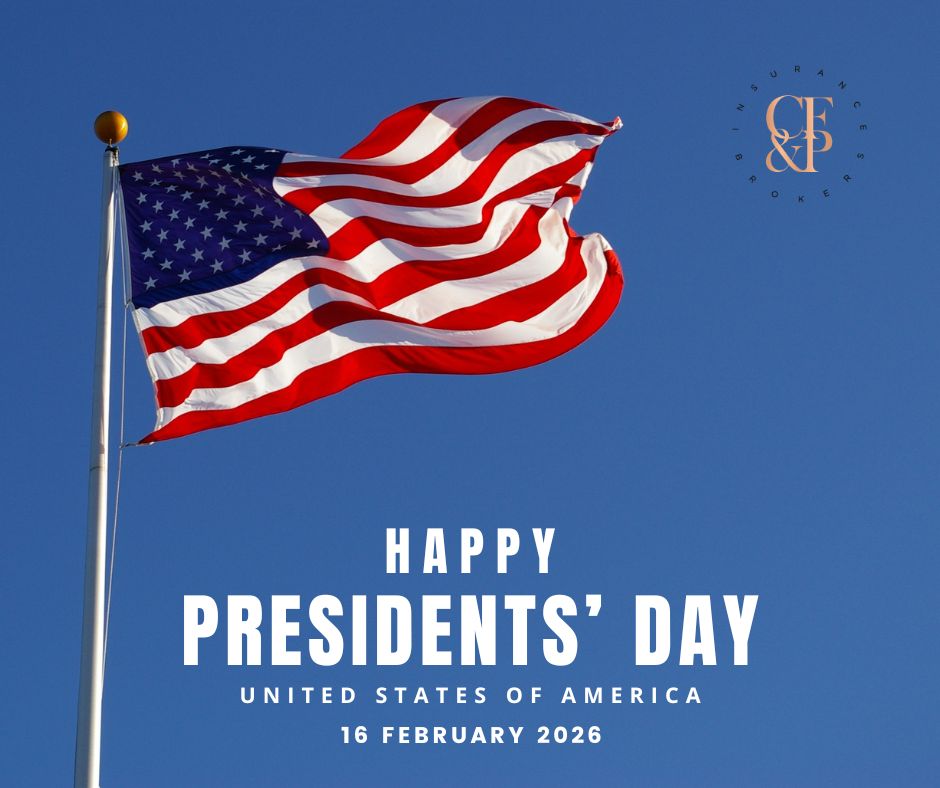 cfp_brokers's tweet image. CF&amp;amp;P Insurance wishes you a wonderful Presidents’ Day as we honor the great leaders of our nation. We hope you enjoy a peaceful holiday weekend filled with pride and relaxation with your family.

#CFPInsurance #California #WalnutCreekCalifornia #PresidentsDay