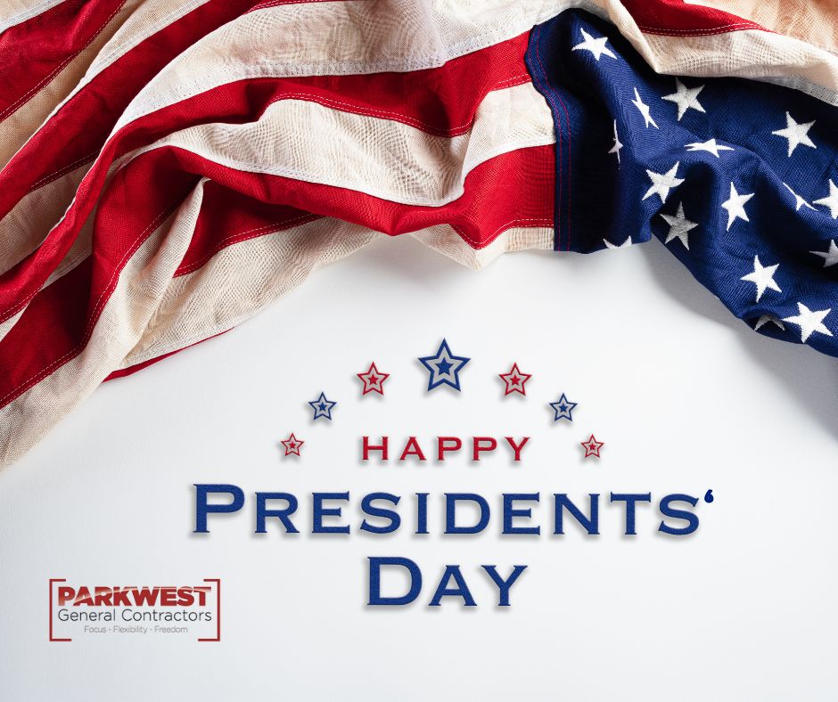 ParkwestGC's tweet photo. This Presidents’ Day, we honor the legacy of those who led with resilience and purpose.

#ParkWestGC #ParkwestGeneralContractors #PresidentsDay #LeadershipLegacy #USA https://t.co/iNxOGDc2dQ