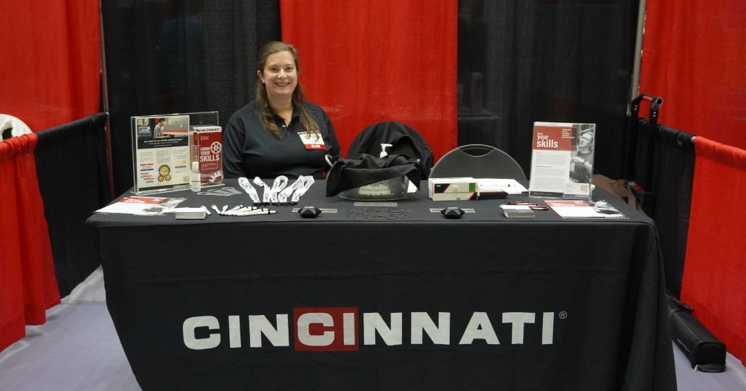 Building the future of manufacturing, one Bearcat at a time! 🐾🛠️

We had an incredible time at the <a href="/uofcincy/">University of Cincinnati</a>  Career Fair last Wednesday! It was inspiring to connect with so many driven students and share what a career in machine manufacturing at Cincinnati Incorporated really