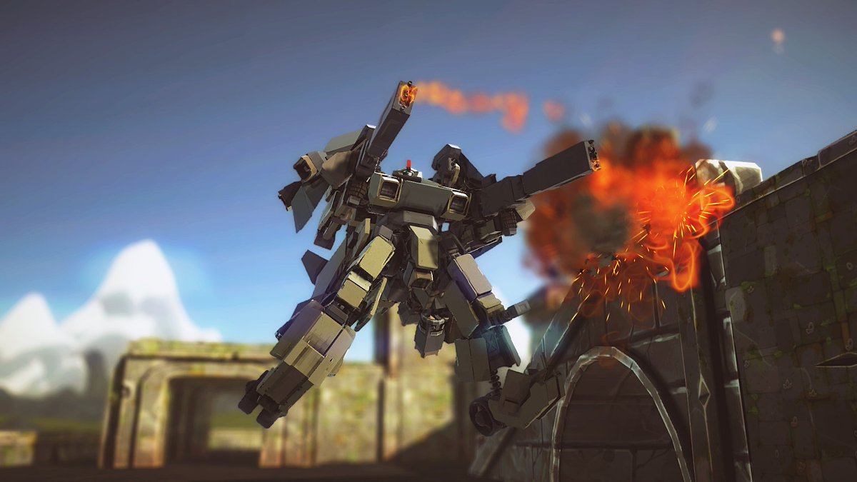 Modified my previous Gundam-like mech I made to be ground-based and a lot faster.
PseuDAM-001Mk2 Bucklerwing

#Besiege