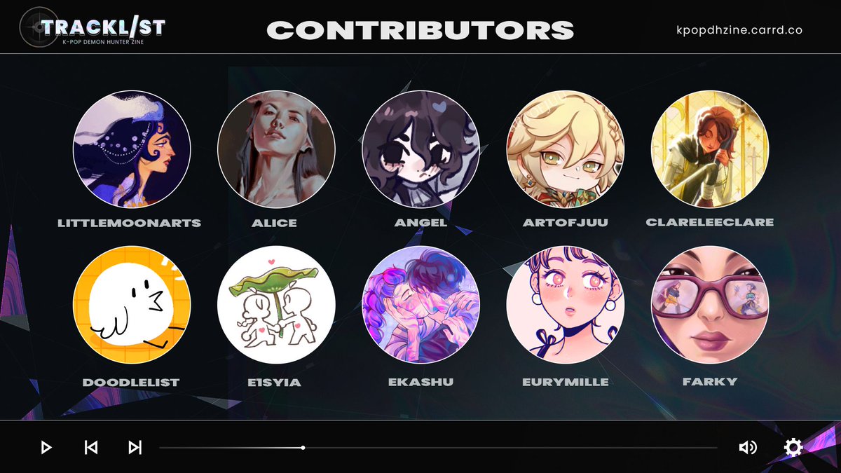 TRACKL/ST: A KPOPDH Zine | Creation Period tweet media