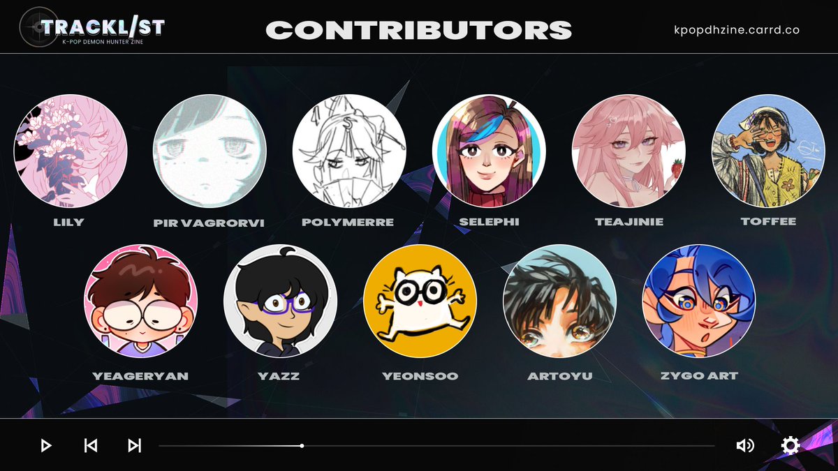 TRACKL/ST: A KPOPDH Zine | Creation Period tweet media