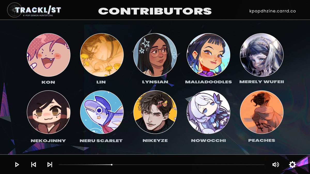 TRACKL/ST: A KPOPDH Zine | Creation Period tweet media