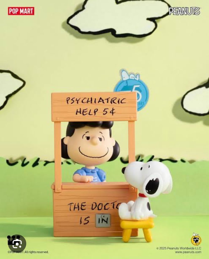 WTBBB wtb wtb want to buuyy popmart snoopy peanuts 75th anniversary yg lucy ver help a friend pls pls pls wl bgt wtb wtb wtb