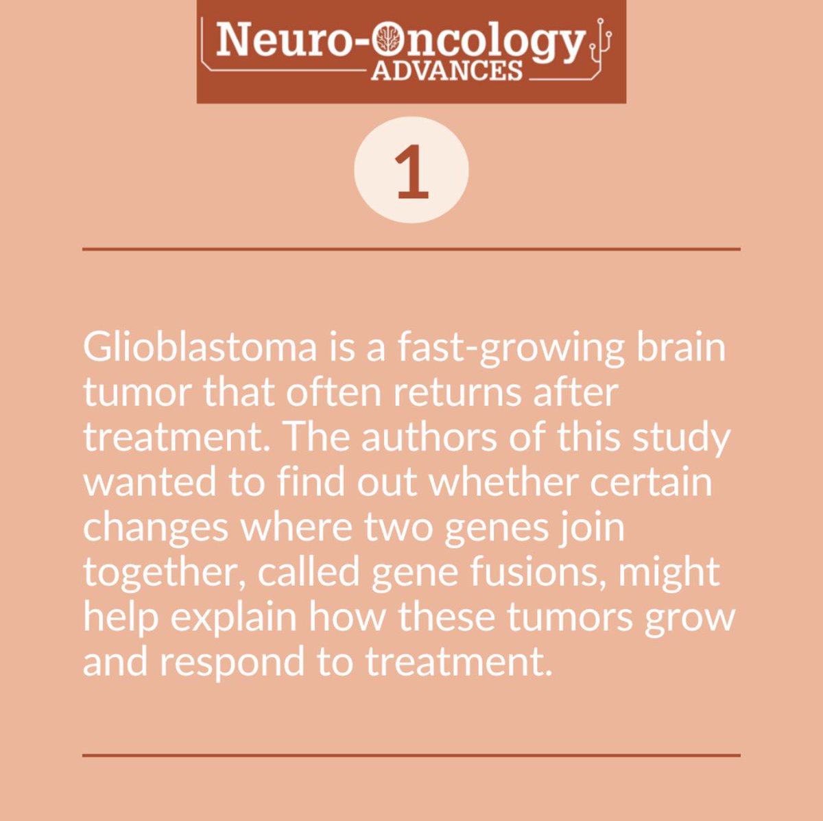 Editor - Neuro-Oncology Advances tweet media