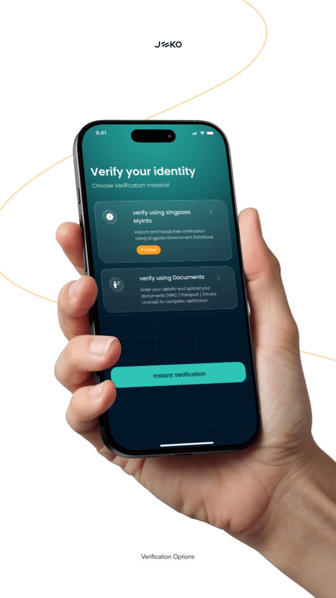jekodesigns_'s tweet photo. Day 15 -KYC Flow Screens for a Web3 wallet✅👨🏻‍💻

Used @coolors_co to generate this beautiful color combo
Screen 1: users can select from 2 options on their preferred verification options
Screen 2: Users can select the document they wish to upload for verification 
Screen 3: and upload success is prompted (after a successful upload)

I focused on aesthetics and clarity on this one ☝️