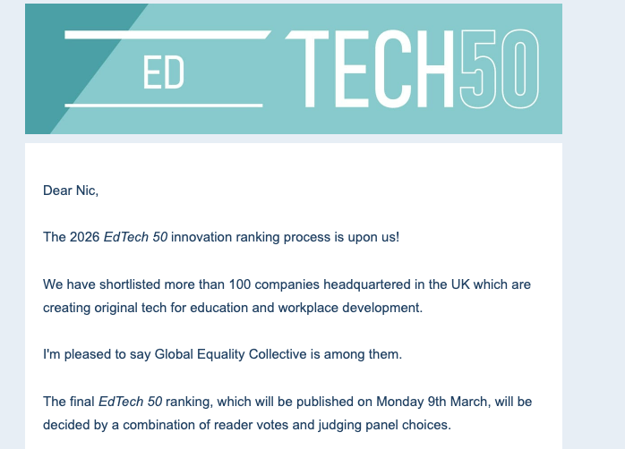 GEC (Global Equality Collective) tweet media