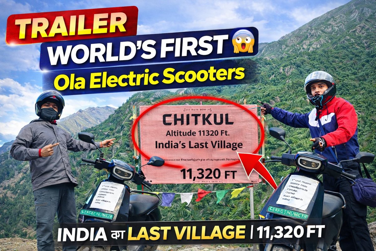 anil_lky's tweet photo. @OlaElectric My Ola scooter's MCU failed in just 3.5 years (32k km), costing 20k—an unacceptable premature deterioration for its value. Moreover i am the 1st person who drives ola ev Manali, Rohtang and last village in India and promotes green energy but reality is different please help here https://t.co/oXTuaWj4oI