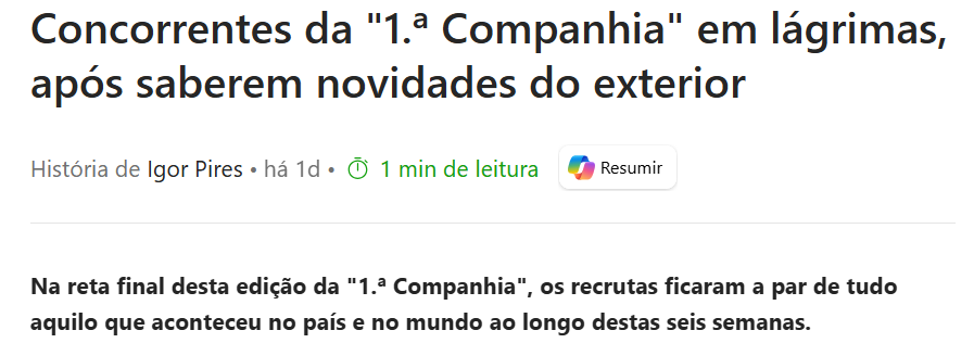 É pena que sobre o Irão nada tenha sido dito...