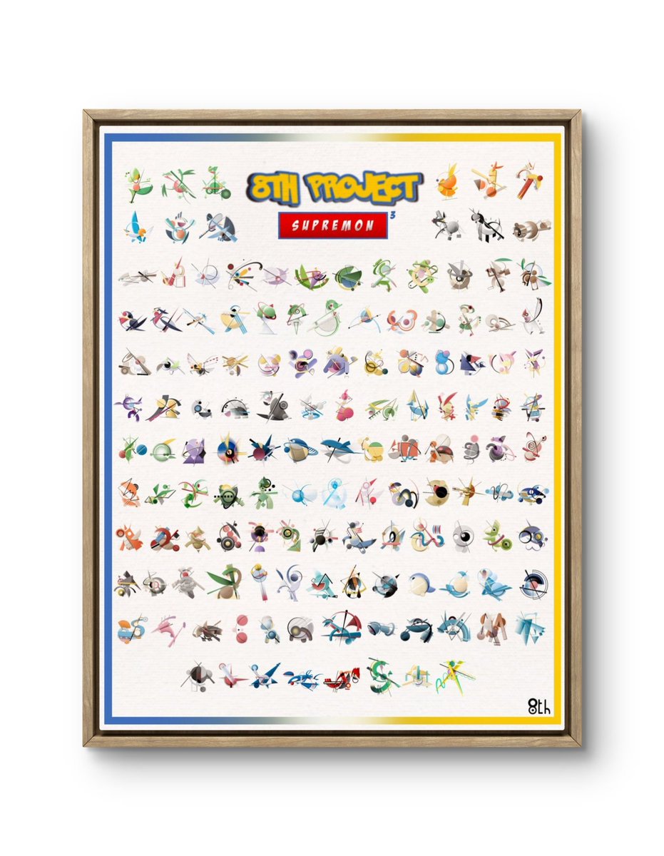 135 new Supremon🤯
Mint them all in 11 days !
WL fro holders of Gen 1 and 2.

Link⬇️