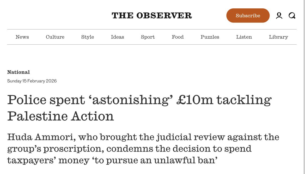 Over £10,000,000 of public money has been spent policing the proscription of Palestine Action.

The Labour Party has spent £700,000 defending the ban in court - and will spend more appealing the ruling that it’s unlawful.

That money could fund more than 3,500,000 free school