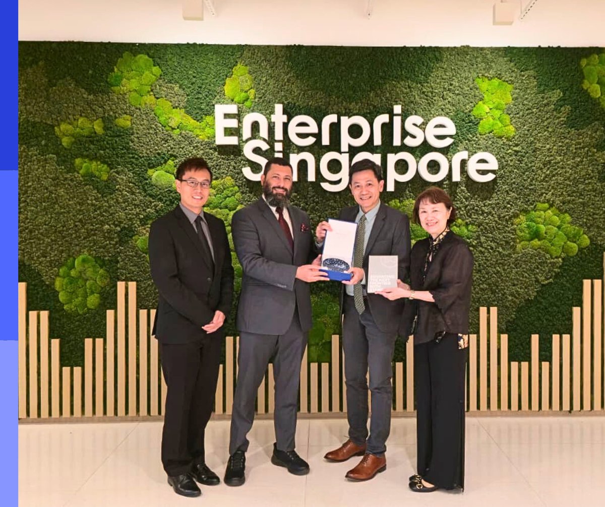 IAF_Global's tweet image. Global Accreditation Cooperation Incorporated chair, Brahim Houla, congratulated SAC for its 40th anniversary, and Enterprise Singapore on its 60th, in his recent visit to Singapore. Constructive discussions were held on the role and work of the organisations in #Accreditation