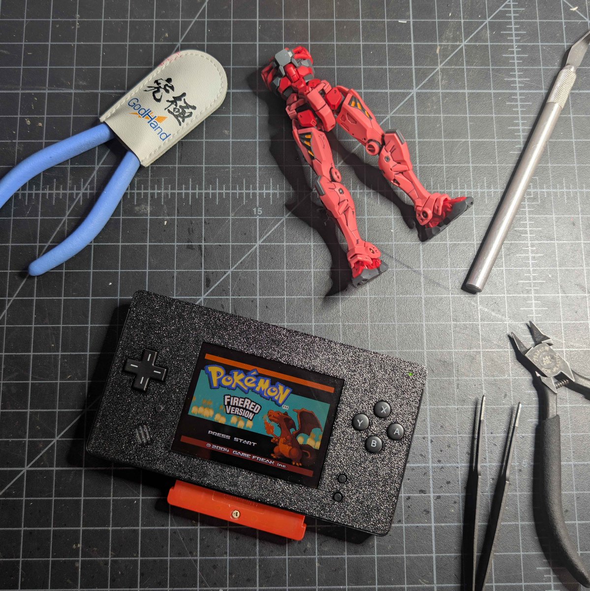 A little different than what I normally work on, but I finished my first major console mod!