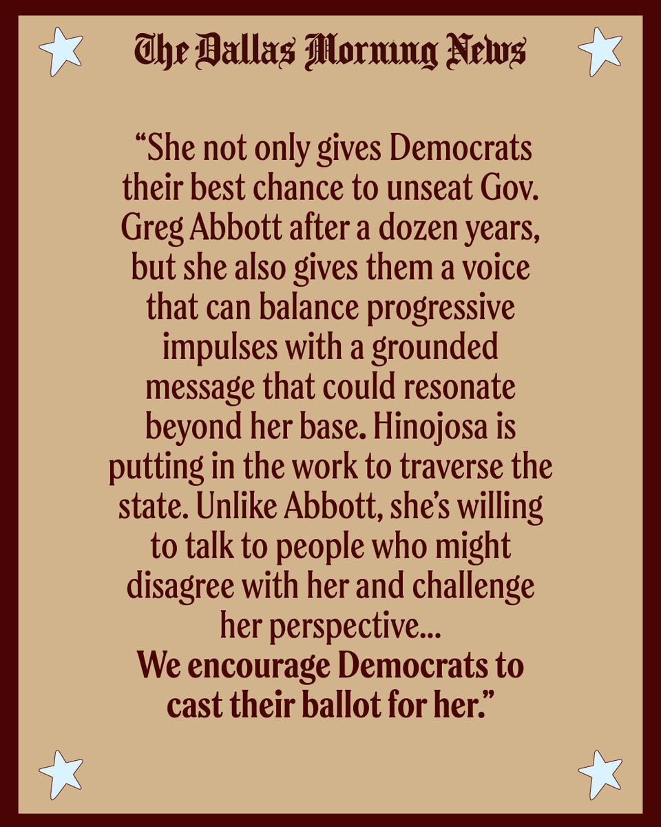 Politics as usual just doesn't cut it anymore. 

Abbott has been taking our money to give to his donors and we aren't falling for it anymore. 

By ending the Greg Abbott Corruption Tax, I will make health care more affordable, invest in neighborhood schools, and lower your costs.