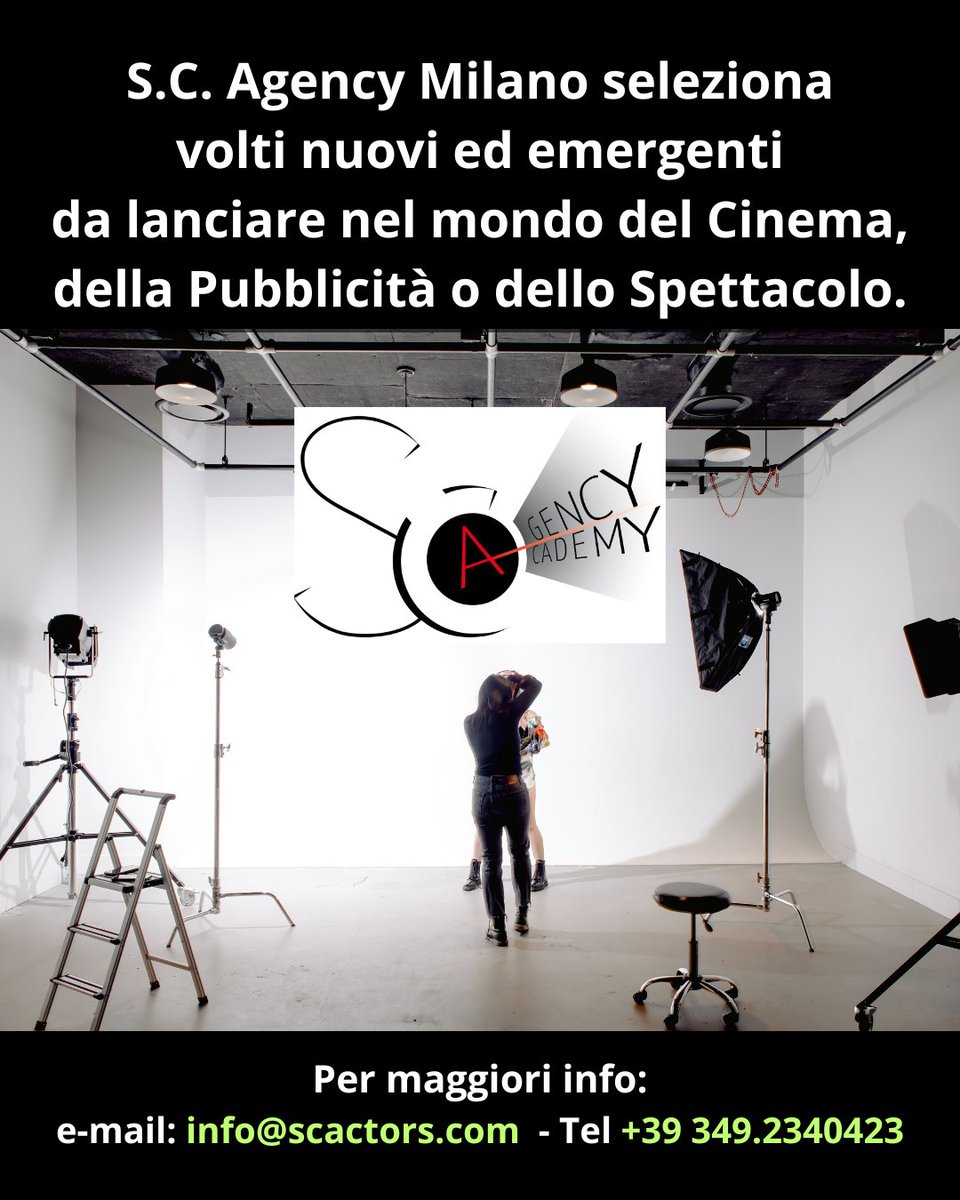 L’ufficio Casting SCHOOL CITY AGENCY Milano, in seguito alla richiesta dei suoi clienti, continua a febbraio 2026 la ricerca di volti nuovi ed emergenti da inserire nel proprio Database. È richiesta serietà e motivazione. Link con tutte le info: castingeprovini.com/selezioni-scho…