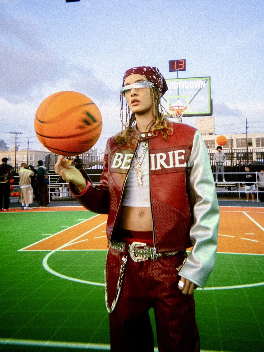 BeijaMVelez's tweet photo. adidas Basketball had me out for NBA All-Star Weekend @adidasbasketball @nbaallstar 🏀🏆 The adidas Showdown had a tournament centered around hoopin’, culture &amp; more! Vibes all weekend. A baller. And a designer. Outfit designed by Me —The Return of BEIRIE. 2026 https://t.co/lG1ue8W9Hi