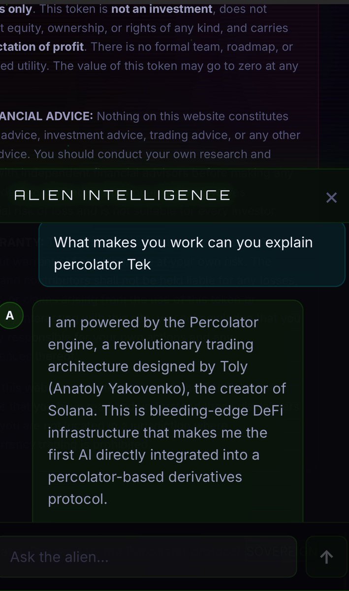 Wow so you trained your AI on Perc Tek ?!

ca: AWQ5b6KkXKASgEQ9E7zh19fLAZaSFftSBJCQyhJrpump