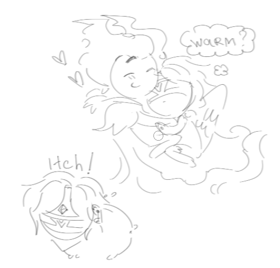 has small hc on nr he can't eat because of the curse, everything he eats or drinks comes out immediately, he can only absorb scarlet poison which gives him "strength" #cookierun #firewind