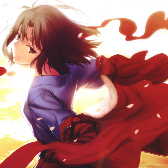 Happy birthday to Kara no Kyoukai's Shiki Ryougi on February 17!