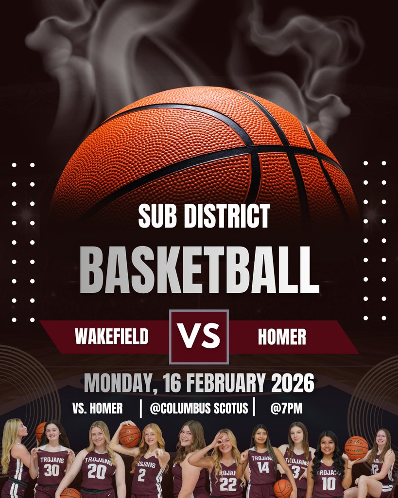 📍 Scotus Central Catholic 
🆚  Homer
⌚ 7:00 pm 
🎟️ Admission - $6 Adults, $5 Students K-12 
💻 Watch youtube.com/@ScotusCentral…