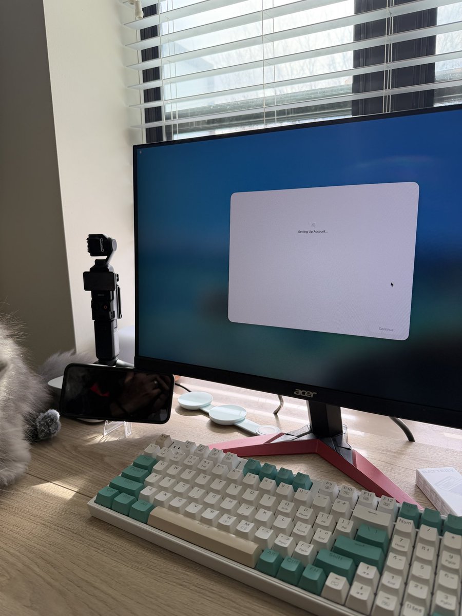 ashen_one's tweet image. everyone say hi to my second Openclaw

Mac mini + 48gb RAM + 1TB storage

not the craziest one but definently enough for CMO agent + some local models

gonna be lit making a video rn