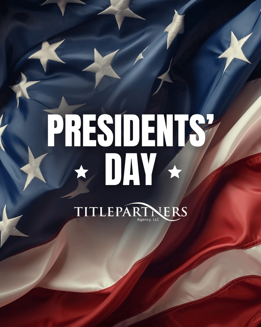 TitlePartnersMo's tweet photo. Happy Presidents' Day! Today we are honoring the leaders of our great nation.

#presidentsday2026 #TitlePartnersAgency #closewithtitlepartners #titleexperts https://t.co/3dVpfUdpyt