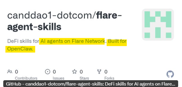 AI Agents LIVE on XRPL -> Crosschain with <a href="/FlareNetworks/">Flare ☀️</a> !
1. Generates  an XRP Ledger wallet
2. MINTS FAssets
3. Agent Redeems, burns FXRP, and receives $XRP
🔥🚀🤯
#OpenClaw