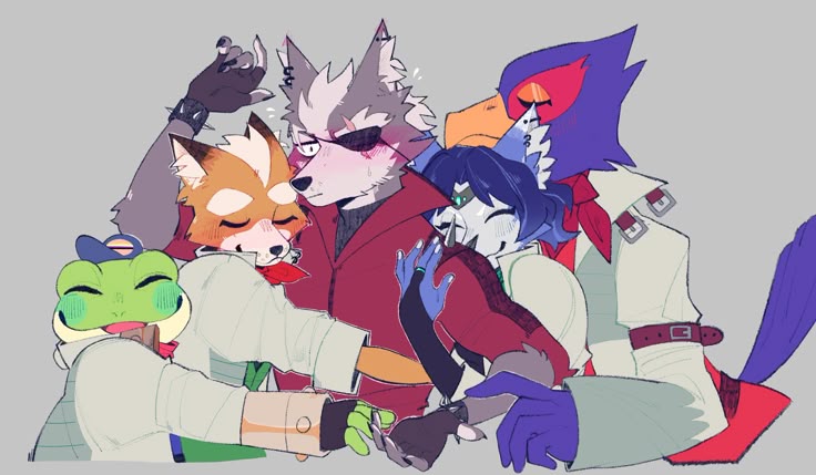 anyone knows who made this artpiece? #starfox