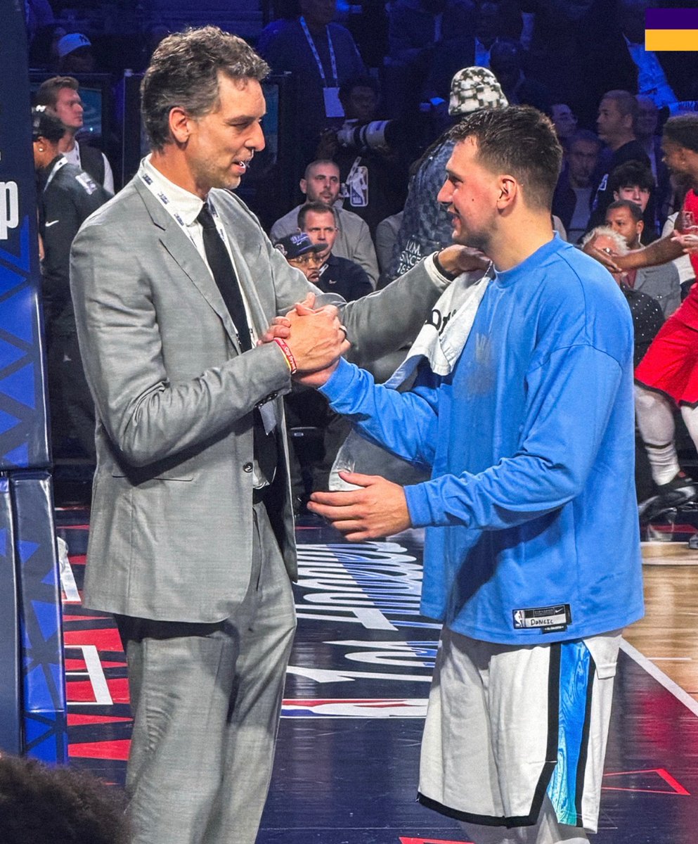 Luka Dončić and Pau Gasol 🔥

IG/lakers