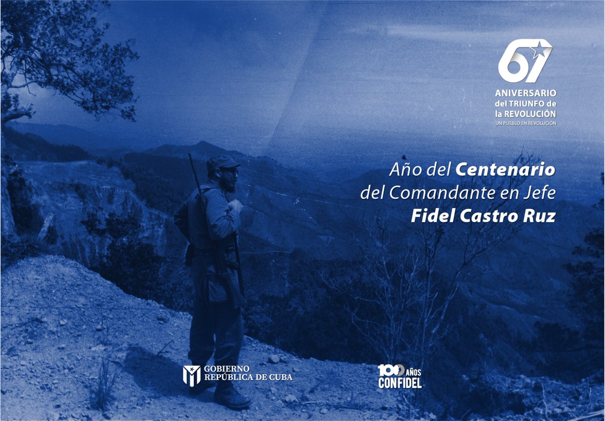#100AñosConFidel |

"No solo pertenecemos a la estirpe de los luchadores, pertenecemos a la estirpe de los vencedores (…) la vida nos ha enseñado y nos ha dado muchos ejemplos de que la victoria es posible aun en condiciones muy difíciles".