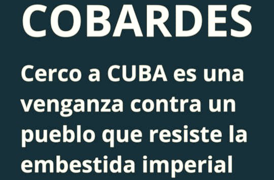 Mientras algunos creen que se doblega a un país matándole de hambre, en Cuba florecen la ciencia, el arte y la solidaridad. 
Resistir es crear. Resistir es vencer. 
 #Cuba 
#CubaEstáFirme