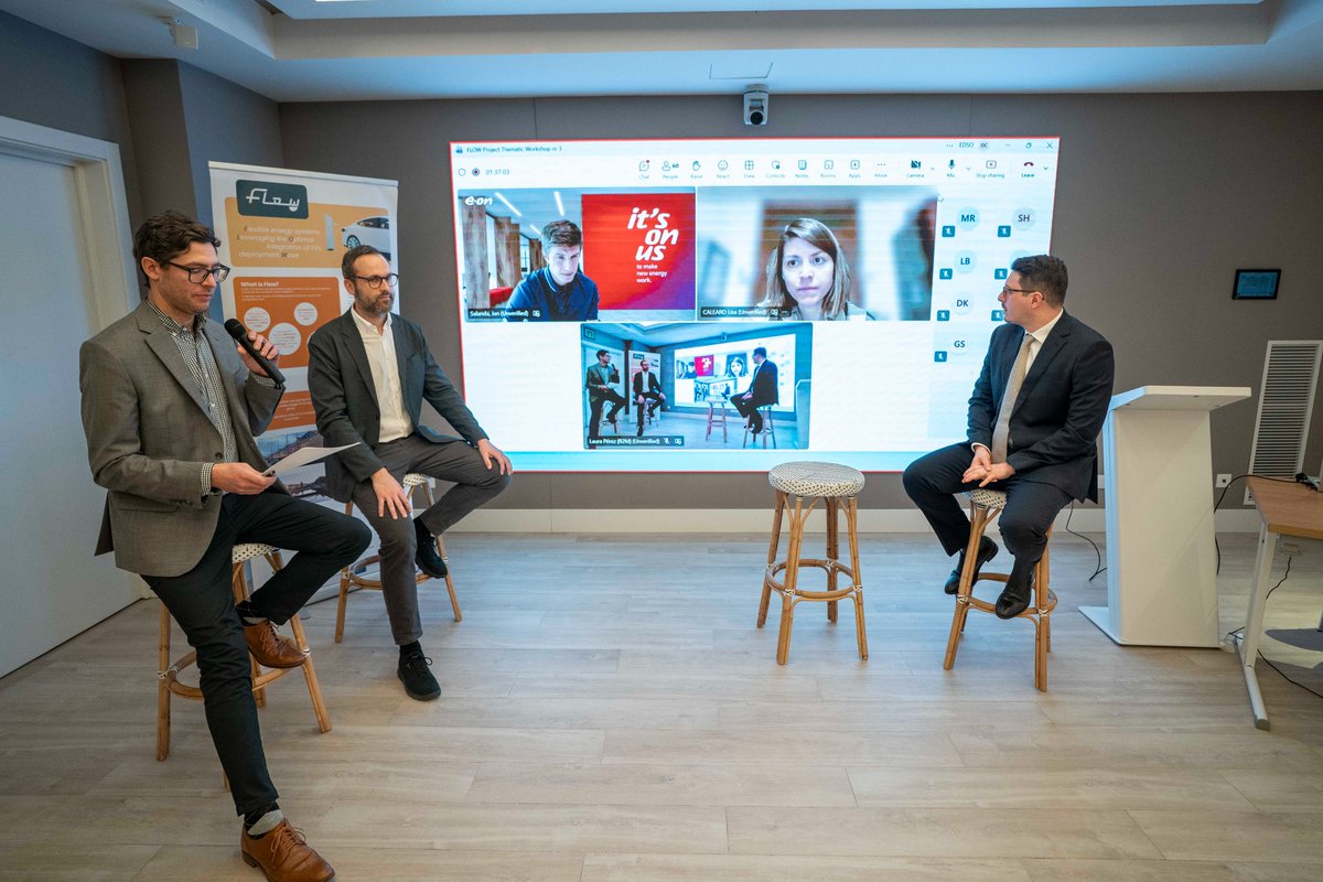 FLOW_V2X's tweet image. ⚡ Missed our 3rd FLOW Thematic Workshop? The recording is now online!

Key insights on EV flexibility, grid integration &amp;amp; challenges for large-scale adoption.

🎥 www-static.theflowproject.eu/wp-content/upl…
📊 www-static.theflowproject.eu/wp-content/upl…

#EVFlexibility #EnergyTransition