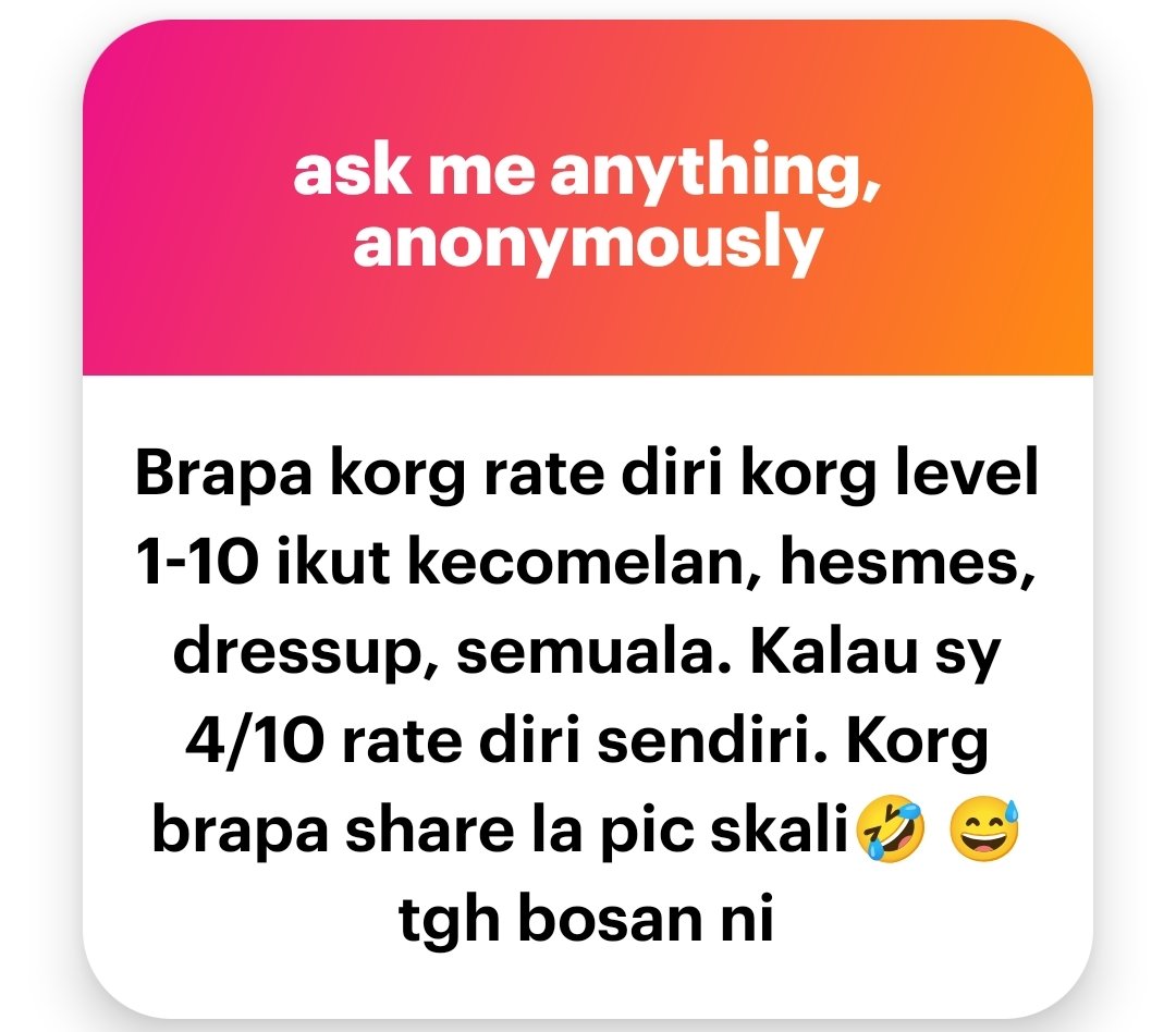 pznicakl's tweet image. 7/10,kotttt tak tahu laaa