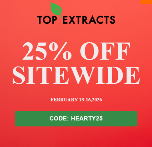 kratomresource's tweet photo. Love is in the air… and so are the SAVINGS! 💘
For a limited time only, enjoy 25% OFF SITEWIDE at Top Extracts – your go-to destination for premium kratom, kava, extracts, capsules, and more.

https://t.co/558N8jcE1E

#TopExtracts #KratomDeals #KratomSale #KratomCommunity https://t.co/hHPJgHaTuV