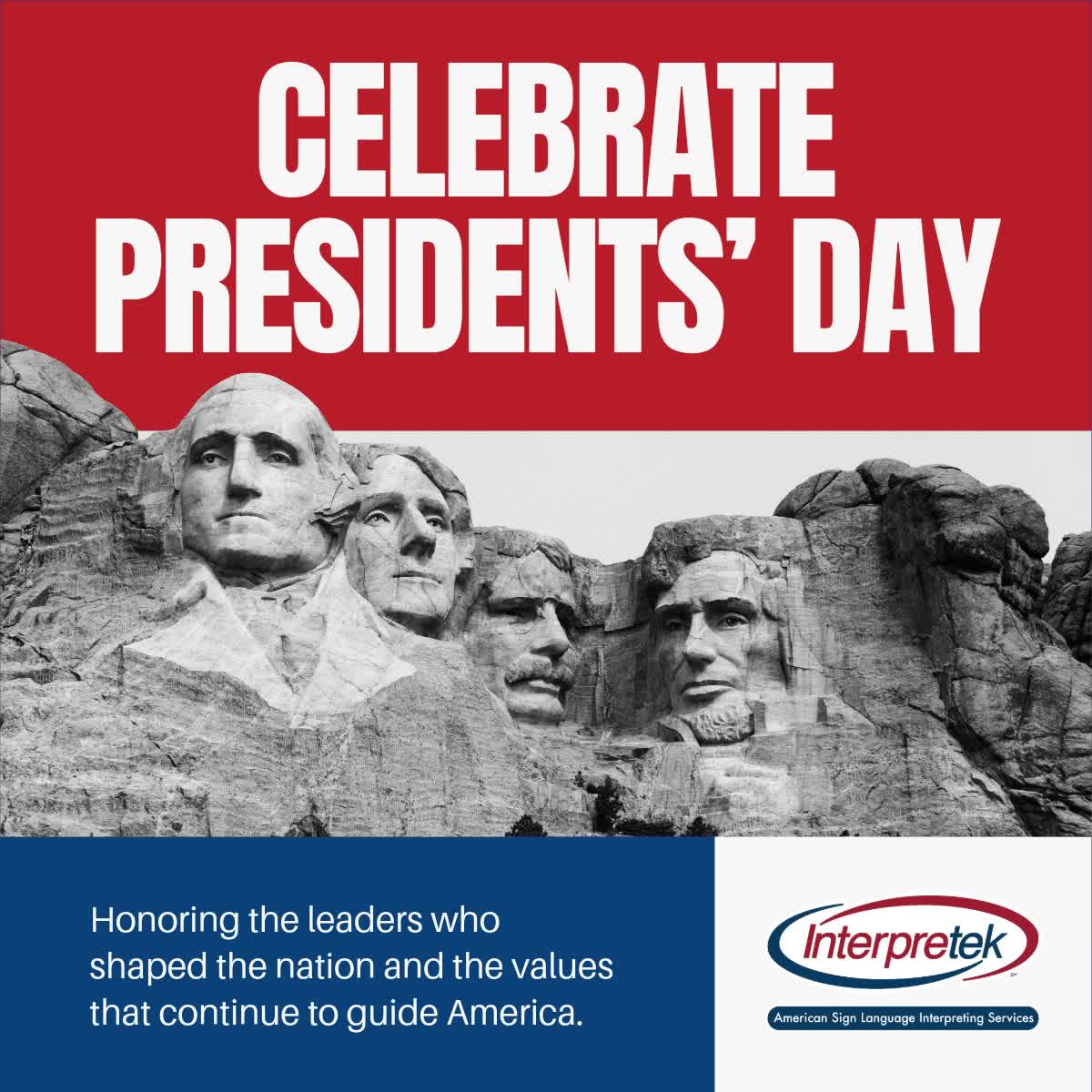 Happy Presidents' Day!