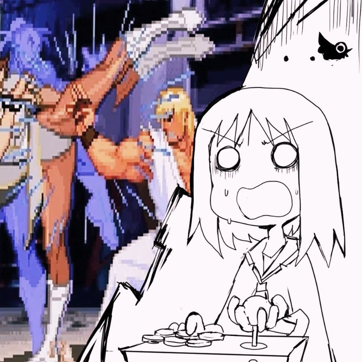 Osaka playing on fightcade