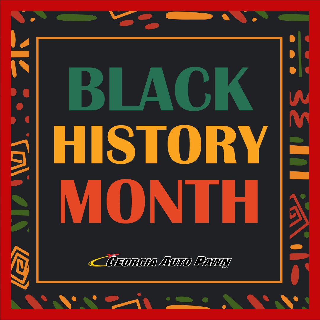 GeorgiaAutoPawn's tweet photo. This Black History Month at Georgia Auto Pawn, Inc., we understand that building strong communities means recognizing the rich history and ongoing achievements of all our neighbors. 😍

#BlackHistoryMonth #Georgia #Community #Inspiration #Together #BlackHistory #GeorgiaAutoPawn https://t.co/F0UbNw0ni0