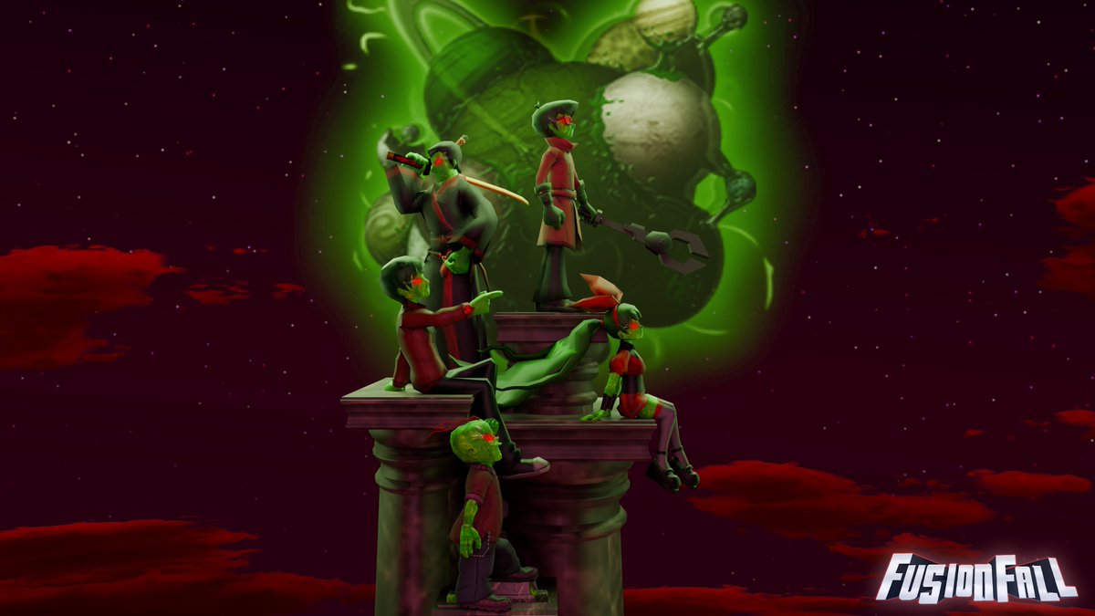 FusionFallBR's tweet photo. this week I had my first experience with blender and, so I decided to try recreating one of the most iconic kingdom hearts artworks with fusionfall characters to explore this interesting aesthetic that both games share =)
#blender #fusionfall #kingdomhearts #cartoonnetwork https://t.co/a25JHtYao9