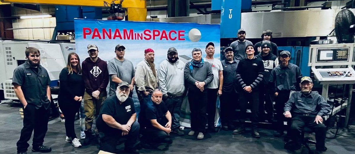 deuxpan's tweet photo. Grateful for this talented crew — from shop floor to engineering — turning ambitious space ideas into real hardware. Collaboration, craftsmanship &amp; a willingness to experiment power deep tech. Working at the #AI #space intersection? Let’s connect. #VentureCapital https://t.co/zV0l547OM2