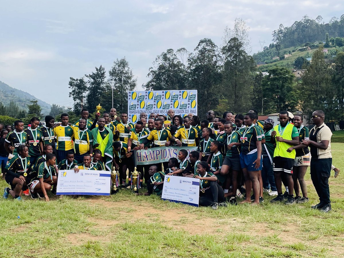 1000HillsRugby's tweet photo. They fought for every meter.
They played for each other.
They celebrated as one. 

Champions of Rwanda. 👑🏆💙 

#Rugby #TogetherWecan #Rwanda  #1000HillsRugby #Rwandarugby #womeninrugby #Kigali https://t.co/49gGEc0gaa
