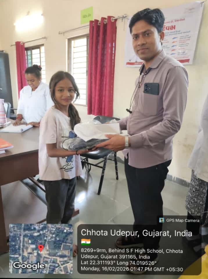 SbccUrban's tweet photo. આજ રોજ તા.16.02.2026 ના રોજ શહેરી પ્રાથમિક આરોગ્ય કેન્દ્ર છોટાઉદેપુર ખાતે RKSK અંતર્ગત પિયર અડ્યુકેટર  ની તાલીમ અને કીટ વિતરણ કરવામાં આવી. બ્લોક છોટાઉદેપુર..
@collectorcu
@DDOCUdepur @dieco_cu_health https://t.co/xk32Trjqfc