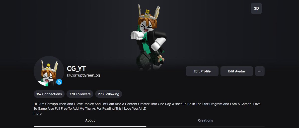 Ok Everyone Here Is My Roblox Account If You Want To Add Me If You Want Add Me Or You Can Follow Me Thank You😊