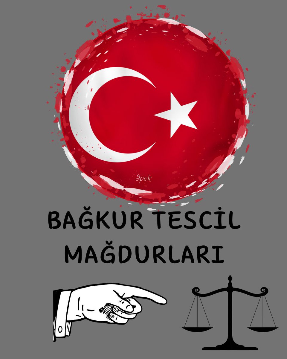 <a href="/tknmuharrem/">Muharrem Tekin</a> <a href="/_cevdetyilmaz/">Cevdet Yılmaz</a> <a href="/herkesicinCHP/">CHP 🇹🇷</a> <a href="/melih_meric/">Melih Meriç</a> <a href="/fethigurer/">Ömer Fethi Gürer</a> <a href="/dileketesgk/">Dilek ETE</a> <a href="/TBMMGenelKurulu/">TBMM Genel Kurulu</a> <a href="/B_Palandoken/">Bendevi Palandöken</a> <a href="/Akparti/">AK Parti</a> <a href="/MHP_Bilgi/">MHP</a> <a href="/tcbestepe/">T.C. Cumhurbaşkanlığı</a> <a href="/FilizKKonca/">🧭 Filiz KOÇ KONCA</a> <a href="/eczserkansari/">Serkan Sarı 🇹🇷</a> <a href="/sgksosyalmedya/">SGK</a> <a href="/RTErdogan/">Recep Tayyip Erdoğan</a> <a href="/dbdevletbahceli/">Devlet Bahçeli</a> <a href="/Eytadernegi/">EYTADER #EmekleriYasalaraTakılanlar Derneği</a>
#Bağkurtescilzulmübitsin
#BagurTescilMağdurları