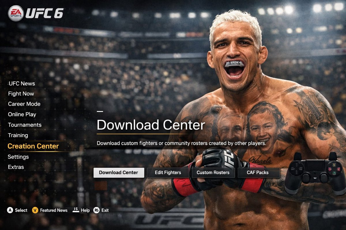 UFC 6 Concepts tweet media