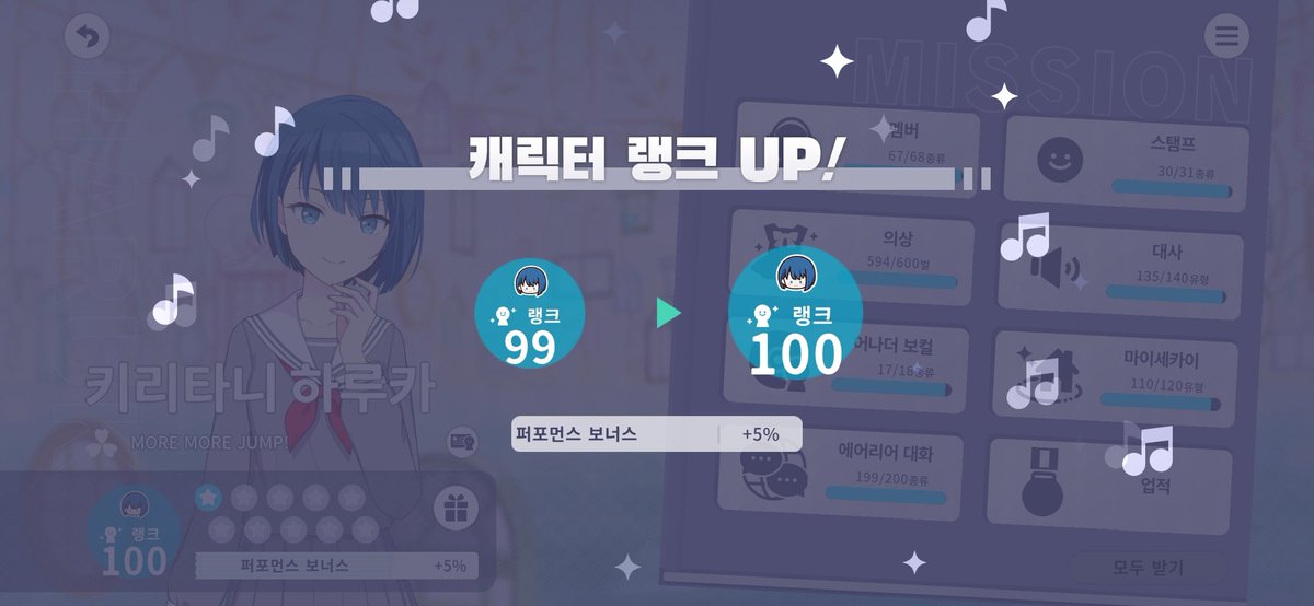 💙 Haruka 100 Rank 💙